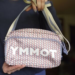 Tommy Hilfiger Periwinkle Crossbody Bag with Geometric Design